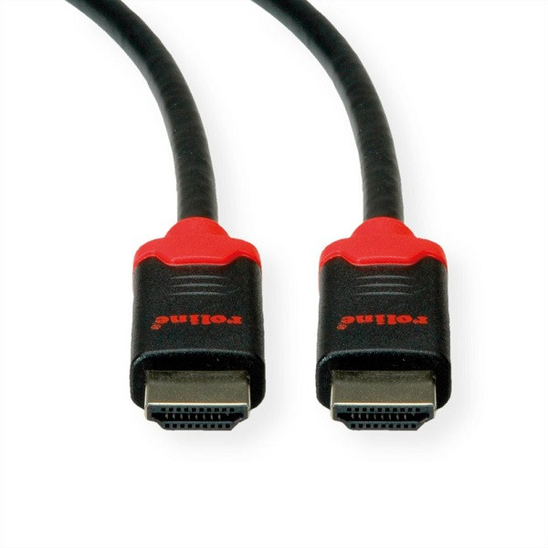 Roline HDMI kabel 4K | Roline | 1 meter (4K@240Hz, HDMI 2.1, HDR, eARC, Ultra High Speed) 11045940 A010101060 - 1