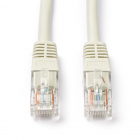 Netwerkkabel | Cat5e U/UTP | 0.5 meter (100% koper, Grijs)