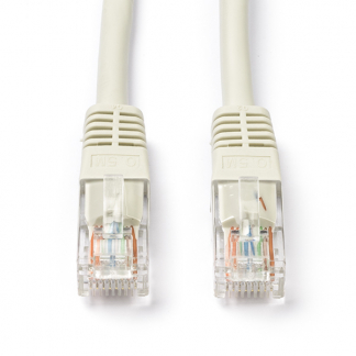 Roline Netwerkkabel | Cat5e U/UTP | 15 meter (100% koper, Grijs) 21150515 K010600307 - 1