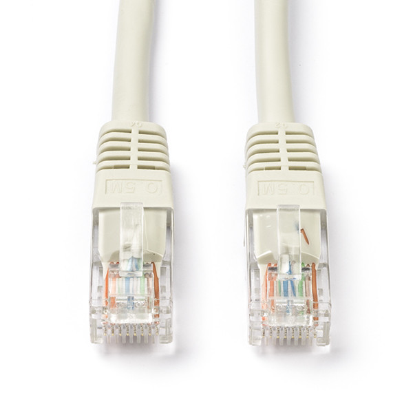 Roline Netwerkkabel | Cat5e U/UTP | 20 meter (100% koper, Grijs) 21150519 K010600308 - 1
