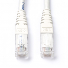 Netwerkkabel | Cat6 U/UTP | 0.3 meter (100% koper, Wit)