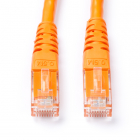 Netwerkkabel | Cat6 U/UTP | 0.5 meter (100% koper, Oranje)