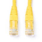 Netwerkkabel | Cat6 U/UTP | 1 meter (100% koper, Geel)