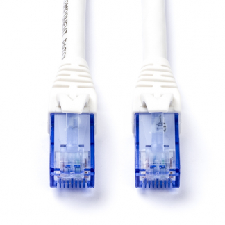 Roline Netwerkkabel |  Cat6a U/UTP | 0.3 meter (100% koper, LSZH, Wit) 21152987 K010610266 - 1