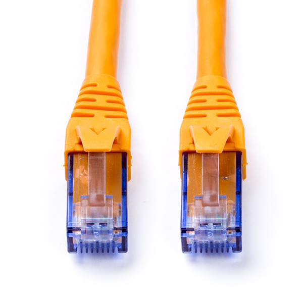 Roline Netwerkkabel |  Cat6a U/UTP | 2 meter (100% koper, LSZH, Oranje) 21152772 K010610281 - 1