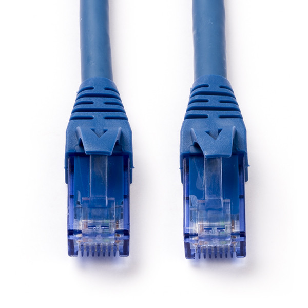 Roline Netwerkkabel |  Cat6a U/UTP | 5 meter (100% koper, LSZH, Blauw) 21152745 K010610250 - 1