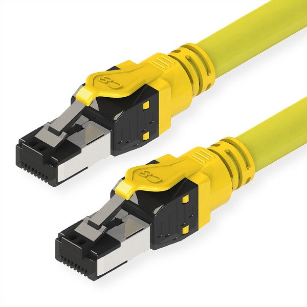 Roline Netwerkkabel |  Cat8 S/FTP | 1 meter (Soepel, 100% koper, LSZH, PoE) 21151861 K060302301 - 1