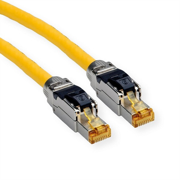 Roline Netwerkkabel |  Cat8 S/FTP | 1 meter (Stug, 100% koper, LSZH, PoE) 21151851 K060302304 - 1