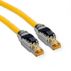 Netwerkkabel - Cat8 S/FTP - 1 meter (Stug, 100% koper, LSZH, Geel)