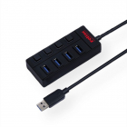 Roline USB A hub - Roline (USB A naar 4 x USB A, Schakelaars, Externe voeding) 14025046 K120200061 Roline USB A hub - Roline (USB A naar 4 x USB A, Schakelaars, Externe voeding) 14025046 K120200061