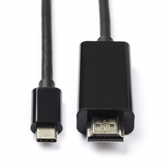 Roline USB C naar HDMI kabel | Roline | 1 meter (4K@60Hz) 11045840 K010214120 - 1