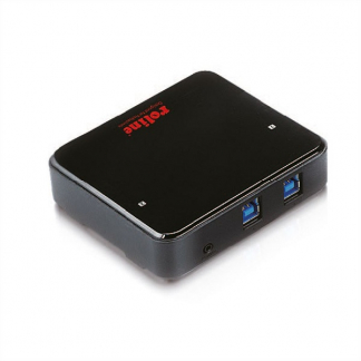 Roline USB switch - USB A naar USB B - Roline (2-poorts, USB 3.0, Schakelaar, Micro USB) 14012312 K120200082 - 
