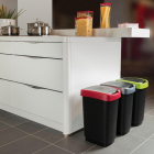 Rotho Prullenbak | Rotho | 25 liter (Kunststof, Swingdeksel, Slijtagevrij, Donkergrijs) 1754408850 K170108273 - 5