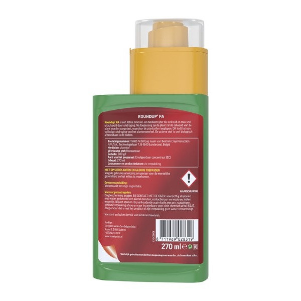 Roundup Onkruidverdelger | Roundup | 150 m² (Natuurlijk, Concentraat, 270 ml) 3312022 K170115072 - 2