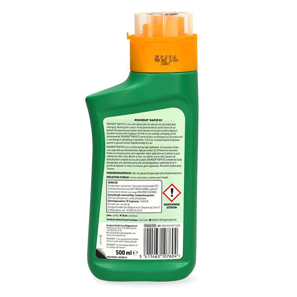 Roundup Onkruidverdelger | Roundup | 215 m² (Concentraat, 500 ml) RURAC050 K170115811 - 3