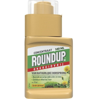 Roundup Onkruidverdelger en mos verwijderaar | Roundup | 75 m² (Natuurlijk, Concentraat, 140 ml) 7202110072 K170115643 - 