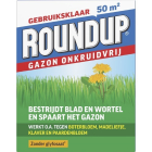 Roundup Onkruidverdelger gazon | Roundup | 50 m² (Natuurlijk, Gebruiksklaar, Meststof, 1 kg) 7202110067 K170115640 - 2