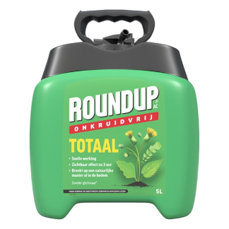 Roundup Onkruidverdelger met drukspuit | Roundup | 50 m² (Natuurlijk, Gebruiksklaar, 5 liter) 3312550 723116 K170115014 - 
