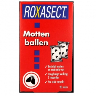 Roxasect Mottenballen | Roxasect (Kledingmotten, 20 stuks) 60036973 SRO00029 K170111478 - 