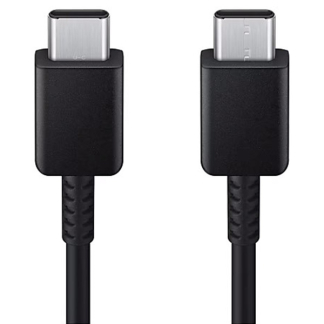 Samsung Nokia oplaadkabel | USB C ↔ USB C | Samsung | 1.8 meter (USB 2.0, 60W, 480 Mbps, Zwart)  E010221117 - 1