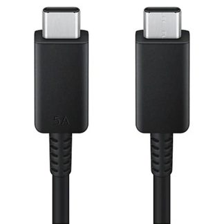 Samsung USB C naar USB C  kabel | Samsung | 1.8 meter | USB 2.0 (100W, 480 Mbps, Wit) EP-D510JWEGEU K010221120 - 1