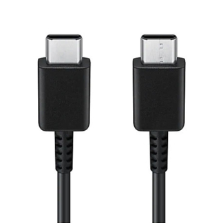 Samsung USB C naar USB C kabel | Samsung | 1 meter | USB 2.0 (25W, 480 Mbps, Zwart) EP-DA705BBEGWW K010221119 - 1