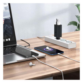 Samsung USB C snellader | Samsung | 3 poorten (2x USB C, 1x USB A, 65 W, Power Delivery, Zwart) EP-T6530NBEGEU K010221056 - 6