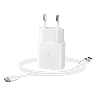 Samsung USB C snellader | Samsung (1x USB C, 15W, Inclusief USB C kabel, Wit) EP-T1510XWEGEU K010221100 - 1