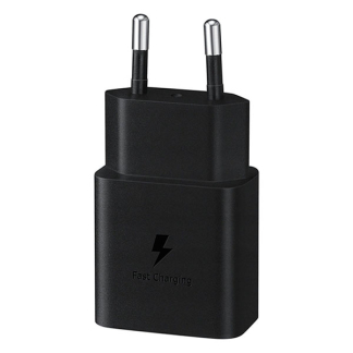 Samsung USB C snellader | Samsung (1x USB C, 15W, Inclusief USB C kabel, Zwart) EP-T1510XBEGEU K010221101 - 2