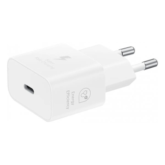 Samsung USB C snellader | Samsung (1x USB C, 25W, GaN, Wit) EP-T2510NWEGEU K010221098 - 1