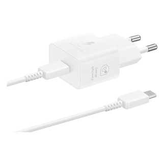 Samsung USB C snellader | Samsung (1x USB C, 25W, Inclusief USB C kabel, GaN, Wit) EP-T2510XWEGEU K010221096 - 1