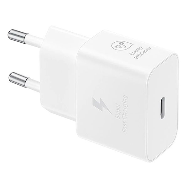 Samsung USB C snellader | Samsung (1x USB C, 25W, Inclusief USB C kabel, GaN, Wit) EP-T2510XWEGEU K010221096 - 2