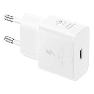 Samsung USB C snellader | Samsung (1x USB C, 25W, Inclusief USB C kabel, GaN, Wit) EP-T2510XWEGEU K010221096 - 2