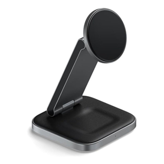 Satechi Opvouwbare draadloze oplader | Satechi (2-in-1, Magnetisch, Opvouwbaar, 15W, Qi2) ST-Q21FM K010221076 - 2