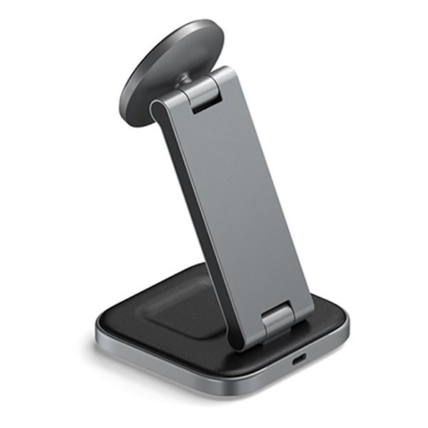 Satechi Opvouwbare draadloze oplader | Satechi (2-in-1, Magnetisch, Opvouwbaar, 15W, Qi2) ST-Q21FM K010221076 - 3