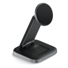Satechi Opvouwbare draadloze oplader | Satechi (3-in-1, Magnetisch, Opvouwbaar, 15W, Qi2) ST-Q31FM-EA K010221075 - 3