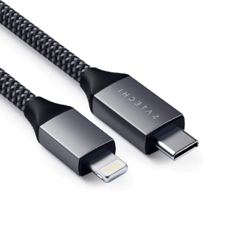 USB C naar Lightning kabel | Satechi | 1.8 meter (29W, 480 Mbps)