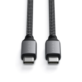 Satechi USB C naar USB C kabel | 0.8 meter | USB 4.0 (100W, 40 Gbps) ST-U4C80M K180107306 - 1