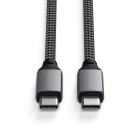 Satechi USB C naar USB C kabel | 0.8 meter (USB 4.0, 100W, 40 Gbps) ST-U4C80M K180107306