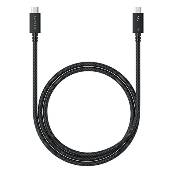 Satechi USB C naar USB C kabel | Satechi | 1 meter | Thunderbolt 4 (240W, 40 Gbps) ST-YTB100K K010221072 - 1