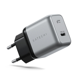 Satechi USB C snellader | Satechi | 1 poort (USB C, 30W, Power Delivery) ST-UC30WCM-EU A180107295 - 
