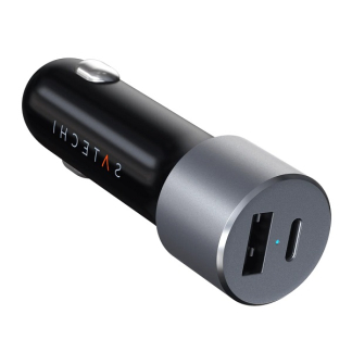 Satechi USB autolader | Satechi | 2 poorten (USB A, USB C, Power Delivery, 72W) ST-TCPDCCM A180107297 - 