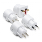 Scanpart Universele reisstekkerset (4 stuks, 10A) 24.400.100.27 K050801035 Scanpart Universele reisstekkerset (4 stuks, 10A) 24.400.100.27 K050801035