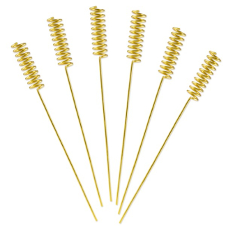 Scentsicles Geurstokjes houder | Scentsicles | 6 stuks (Scenter Stakes, Goud) 31SSTG K151100196