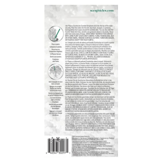 Scentsicles Geurstokjes houder | Scentsicles | 6 stuks (Scenter Stakes, Groen) 31SSTGR K151100195 - 5