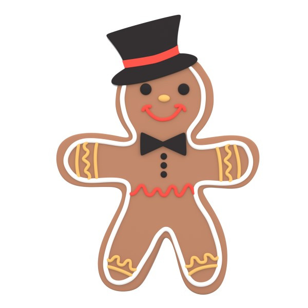 Scentsicles Gingerbread Dreams geurornament | Scentsicles (Gemberkoekjesgeur, Papier) 31SBGBD K151100191 - 3