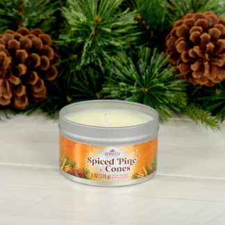 Scentsicles Kerst geurkaars | Scentsicles | 	Ø 8 cm (Spiced Pine Cones, 25 branduren) 31SCSPC K151100205 - 3
