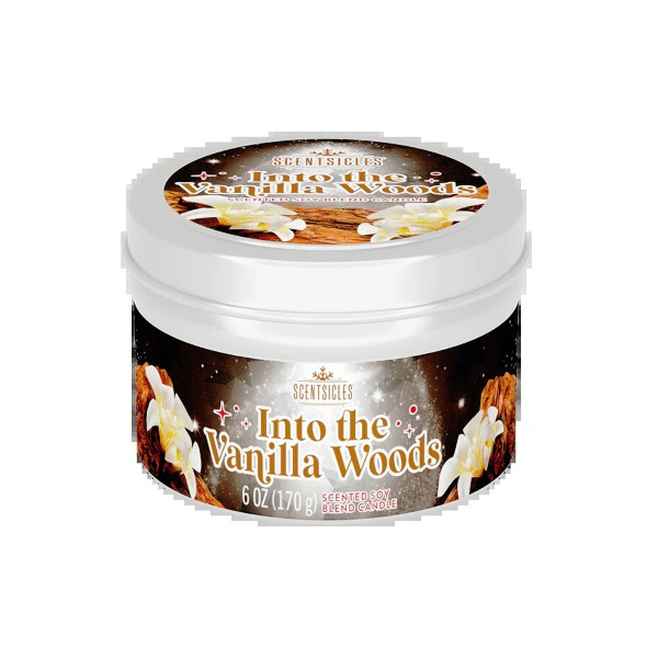Scentsicles Kerst geurkaars | Scentsicles | Ø 8 cm (Into the Vanilla Woods, 25 branduren) 31SCIVW K151100208 - 2