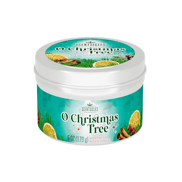 Scentsicles Kerst geurkaars | Scentsicles | Ø 8 cm (O Christmas Tree, 25 branduren) 31SCOCT K151100206 - 2