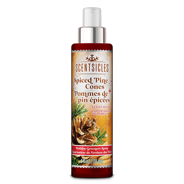 Scentsicles Kerstboom geurspray | Scentsicles | 118 ml (Spiced Pine Cones) 31SMSPC K151100069 - 2